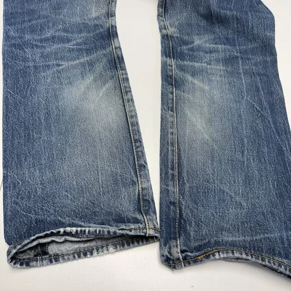 Levi's 501 Button Fly Jeans Mens 34x34 (32x30) - Picture 7 of 13